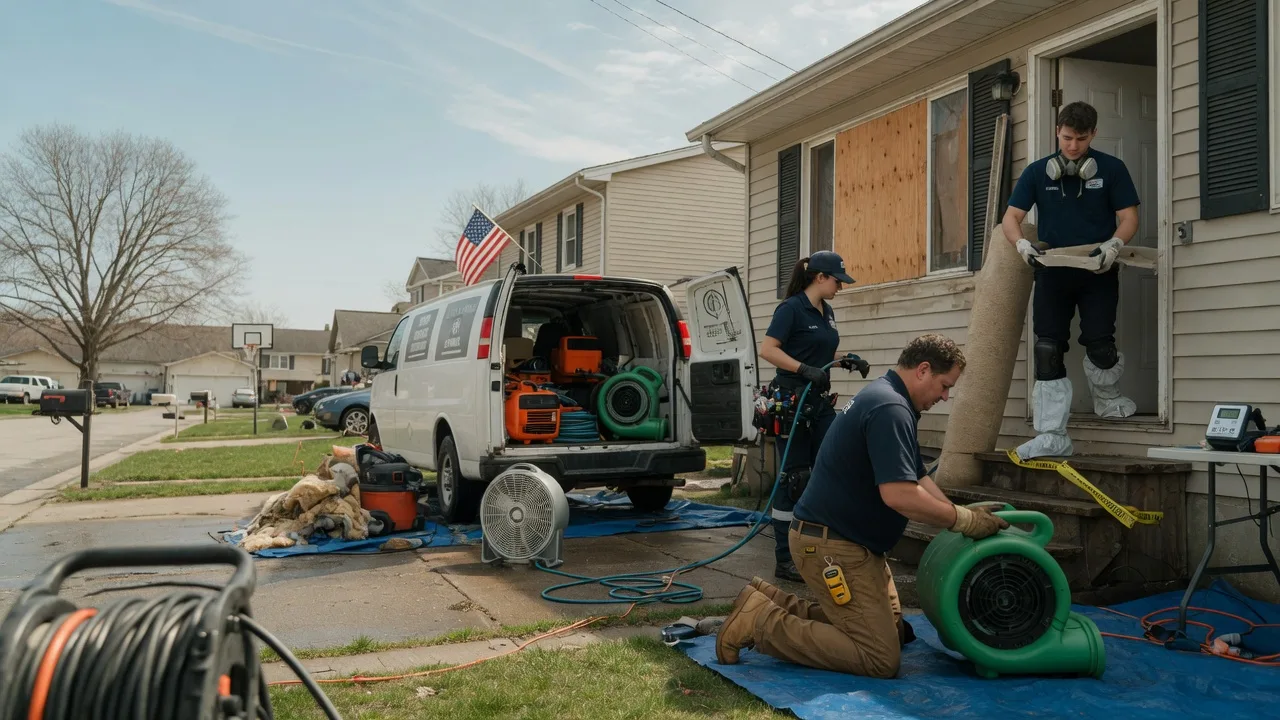 Water Damage Restoration in Sawyer, KS near me